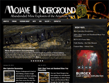 Tablet Screenshot of mojaveunderground.com